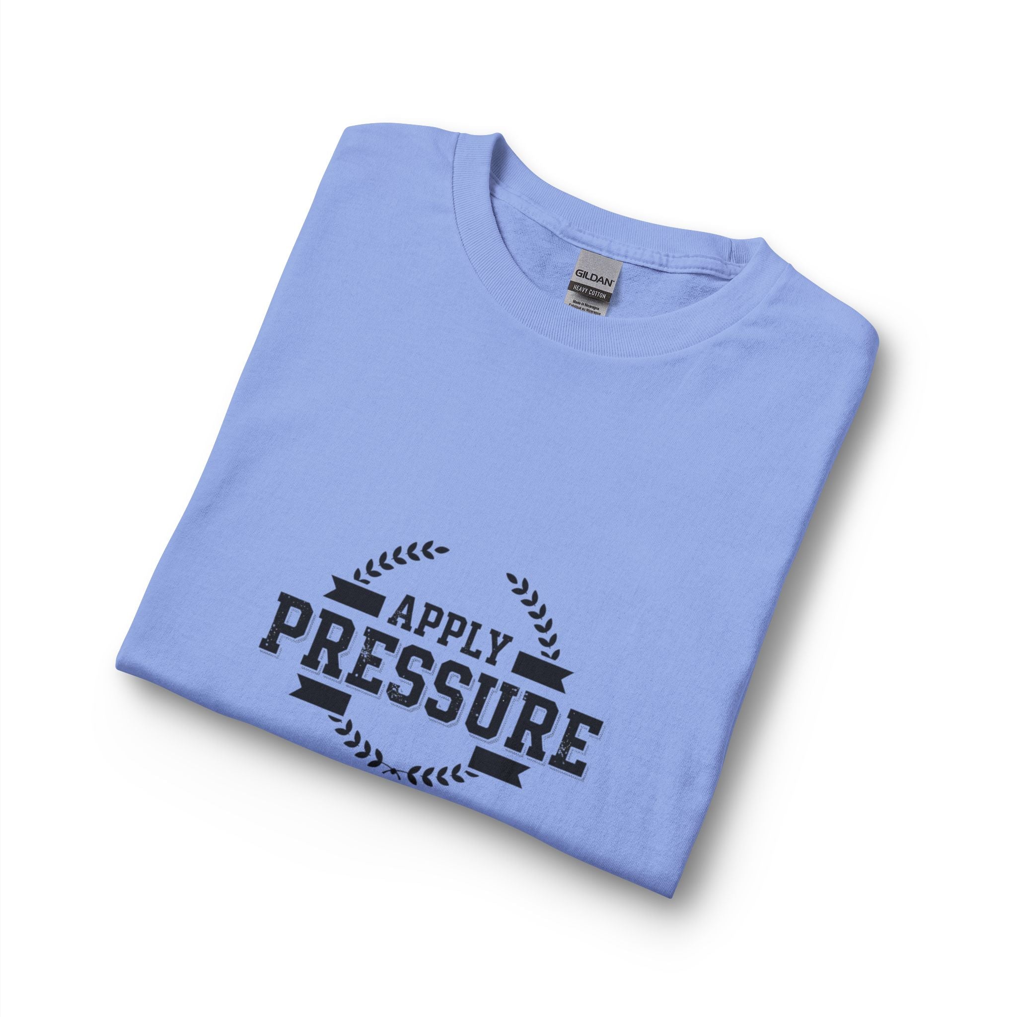 Apply Pressure Long Sleeve Tee — Vintage Motivational AP Shirt
