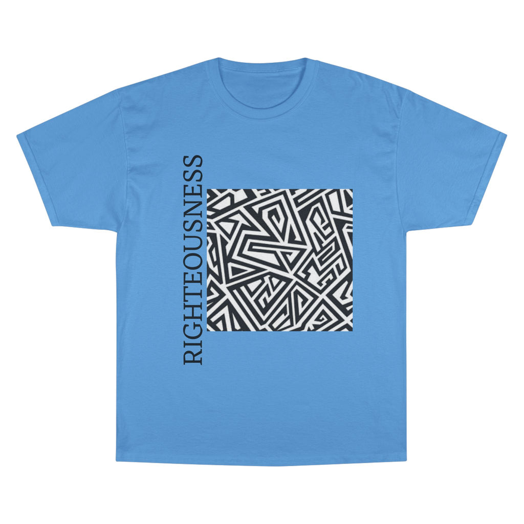 Righteousness Graphic T-Shirt — Abstract Maze Design