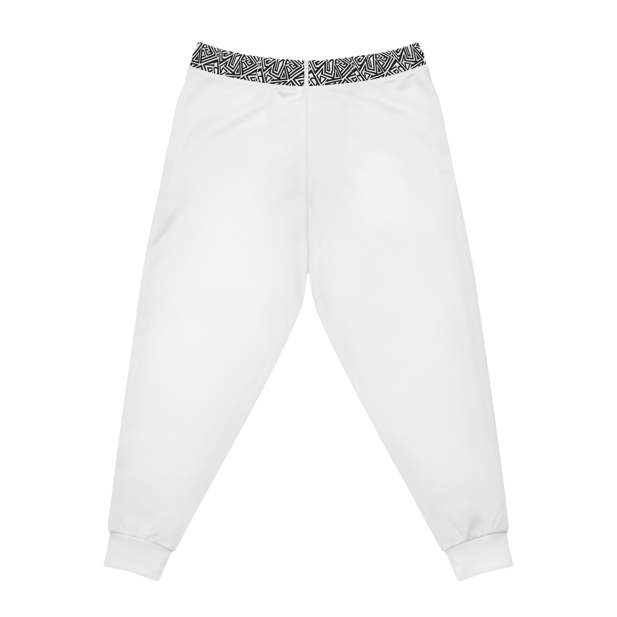 Apply Pressure AP Athletic Joggers — White Logo Sports Sweatpants