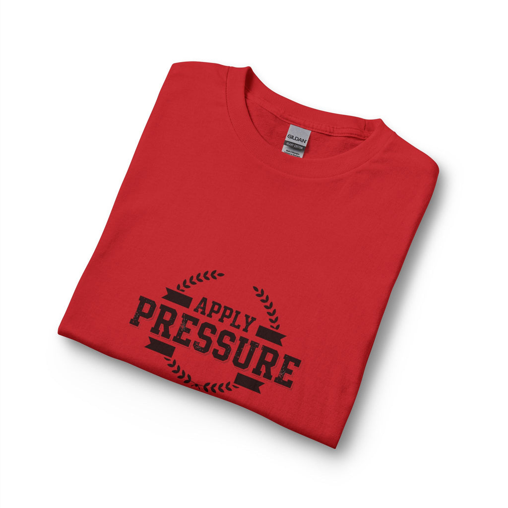 Apply Pressure Long Sleeve Tee — Vintage Motivational AP Shirt