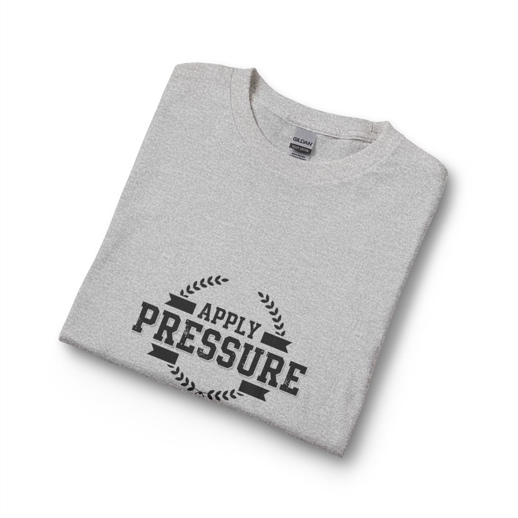 Apply Pressure Long Sleeve Tee — Vintage Motivational AP Shirt