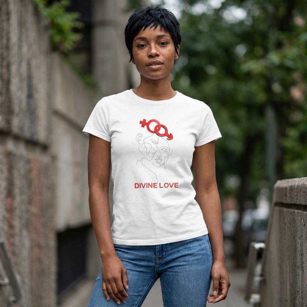 Divine Love Feminine Graphic Tee
