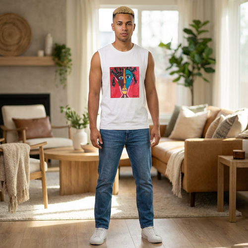 Bold Artistic Graphic Tank Top