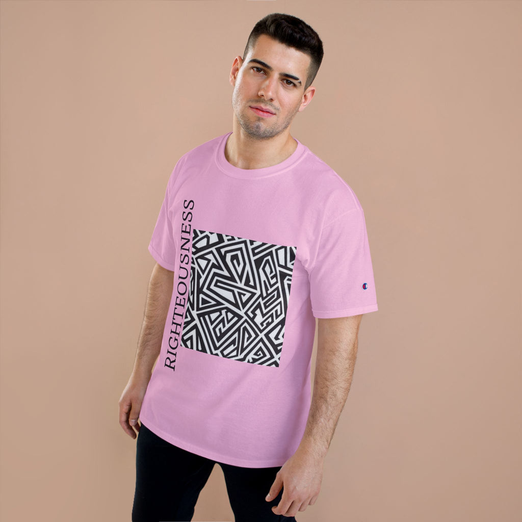 Righteousness Graphic T-Shirt — Abstract Maze Design